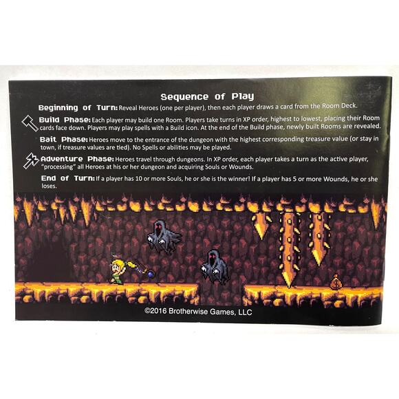 Boss Monster Card Game - Dungeon Building Card Game 2-4 Players - Gently Played - Picture 6 of 10